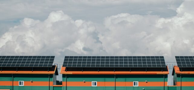 Vhodné umístění fotovoltaických panelů