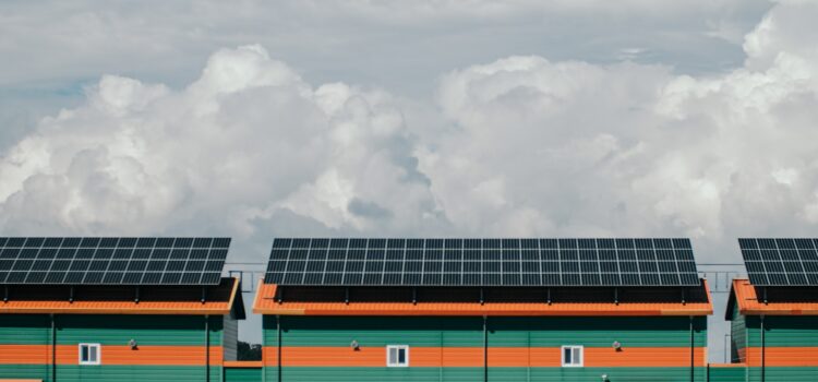 Vhodné umístění fotovoltaických panelů